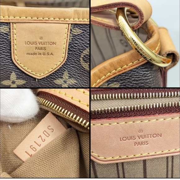 🚫🚫SOLD🚫🚫 Authentic Louis Vuitton Delightful MM Monogram Shoulderbag - Picture 3 of 12